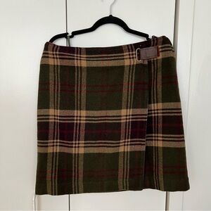 Vintage Jones New York plaid skirt